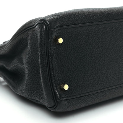 Hermes Togo Kelly Retourne 32 Black 9 of 10