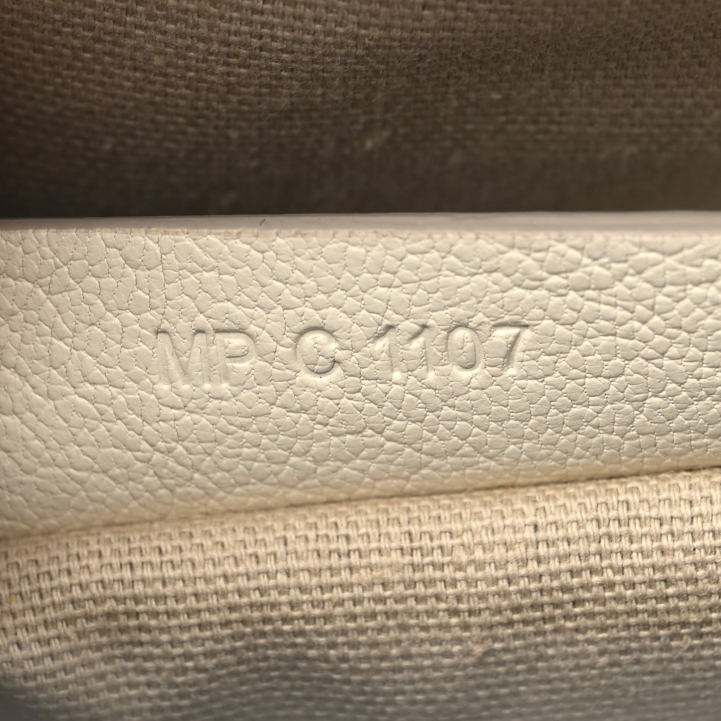 Sugar Goatskin Small Antigona Off White