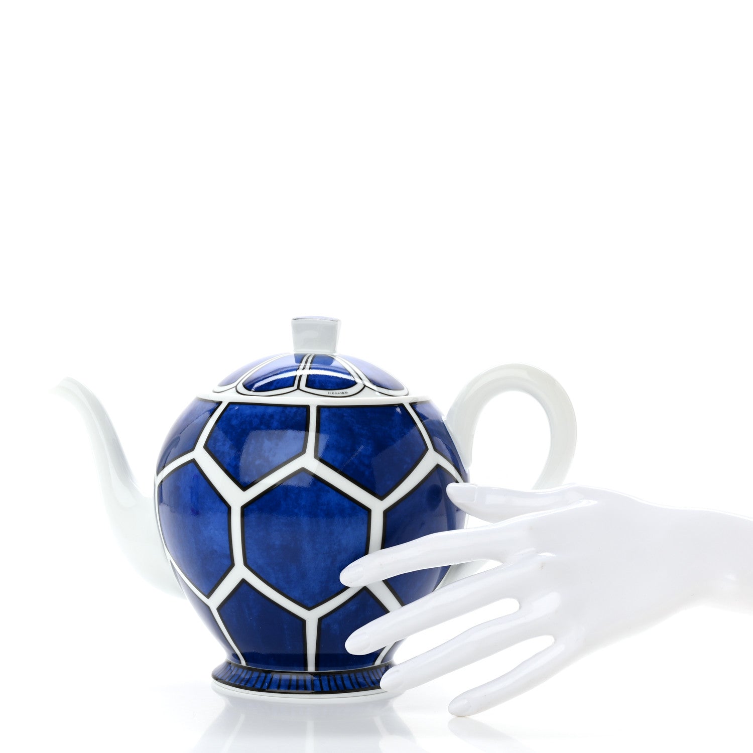 Hermes Porcelain Bleus d'Ailleurs Teapot 2 of 10