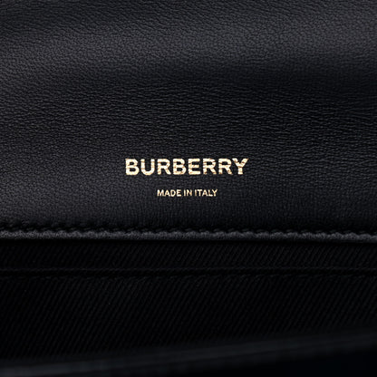 Burberry Patent Quilted Horseferry Print Small Lola Bag Black 6 of 9