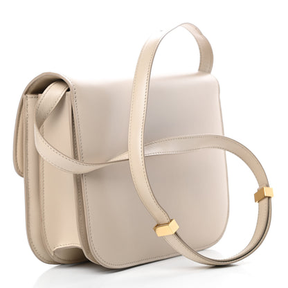 Celine Box Calfskin Medium Classic Box Flap Bag Powder 3 of 14