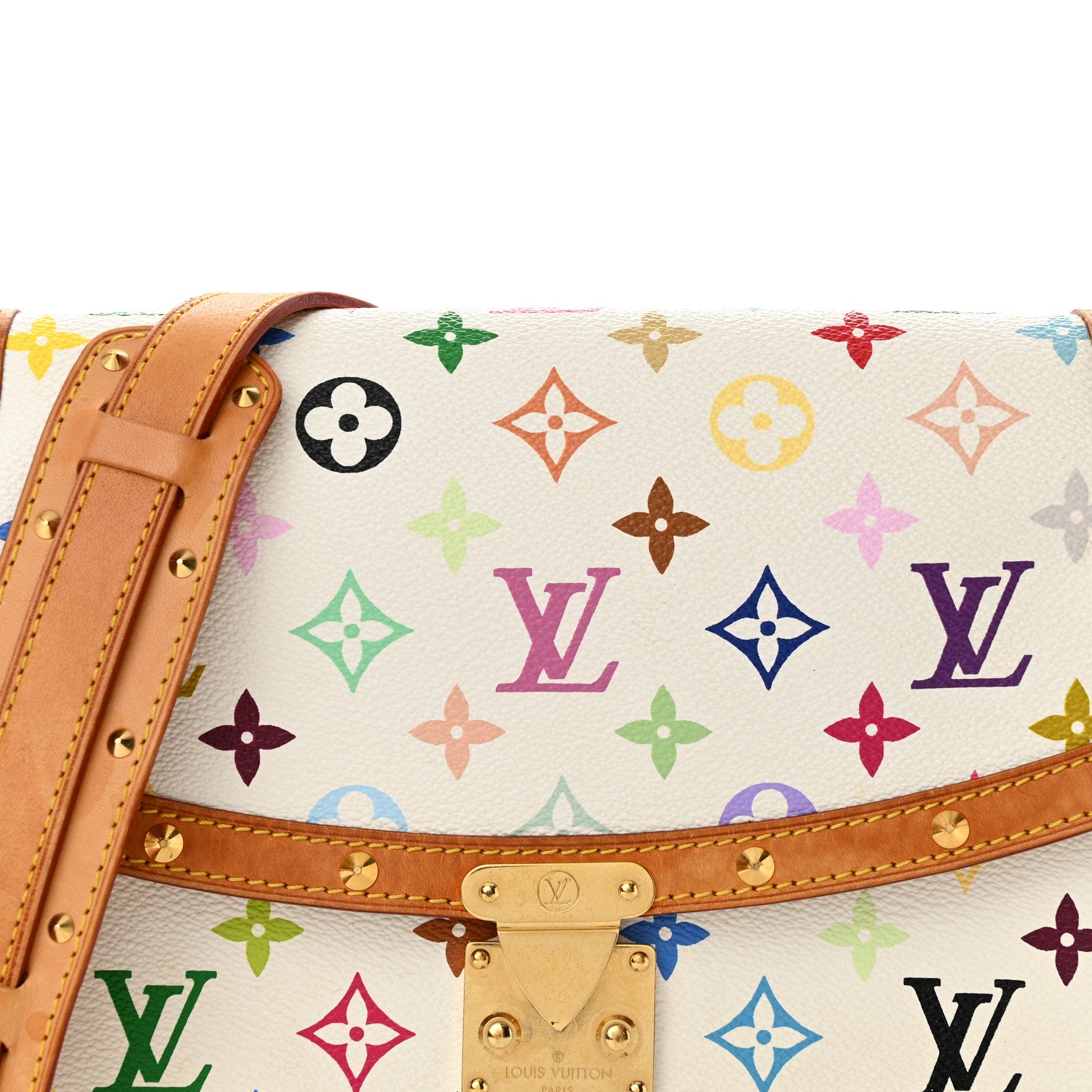 Louis Vuitton Monogram Multicolor Sologne White 7 of 15