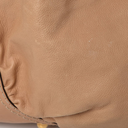 Gucci Calfskin Large Jockey Hobo Tan 9 of 19