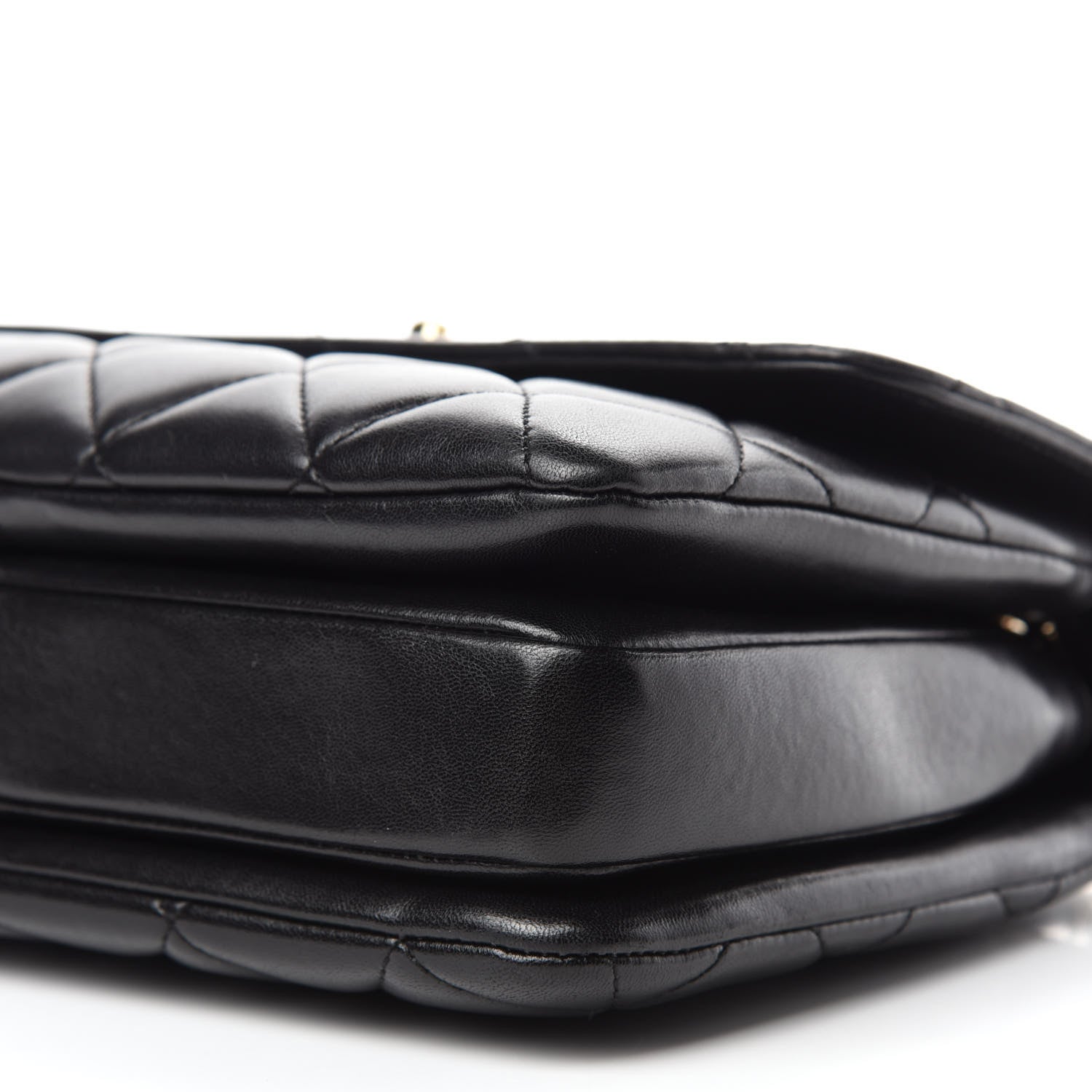 Chanel Lambskin Quilted Small Trendy CC Dual Handle Flap Bag Black 7 of 11