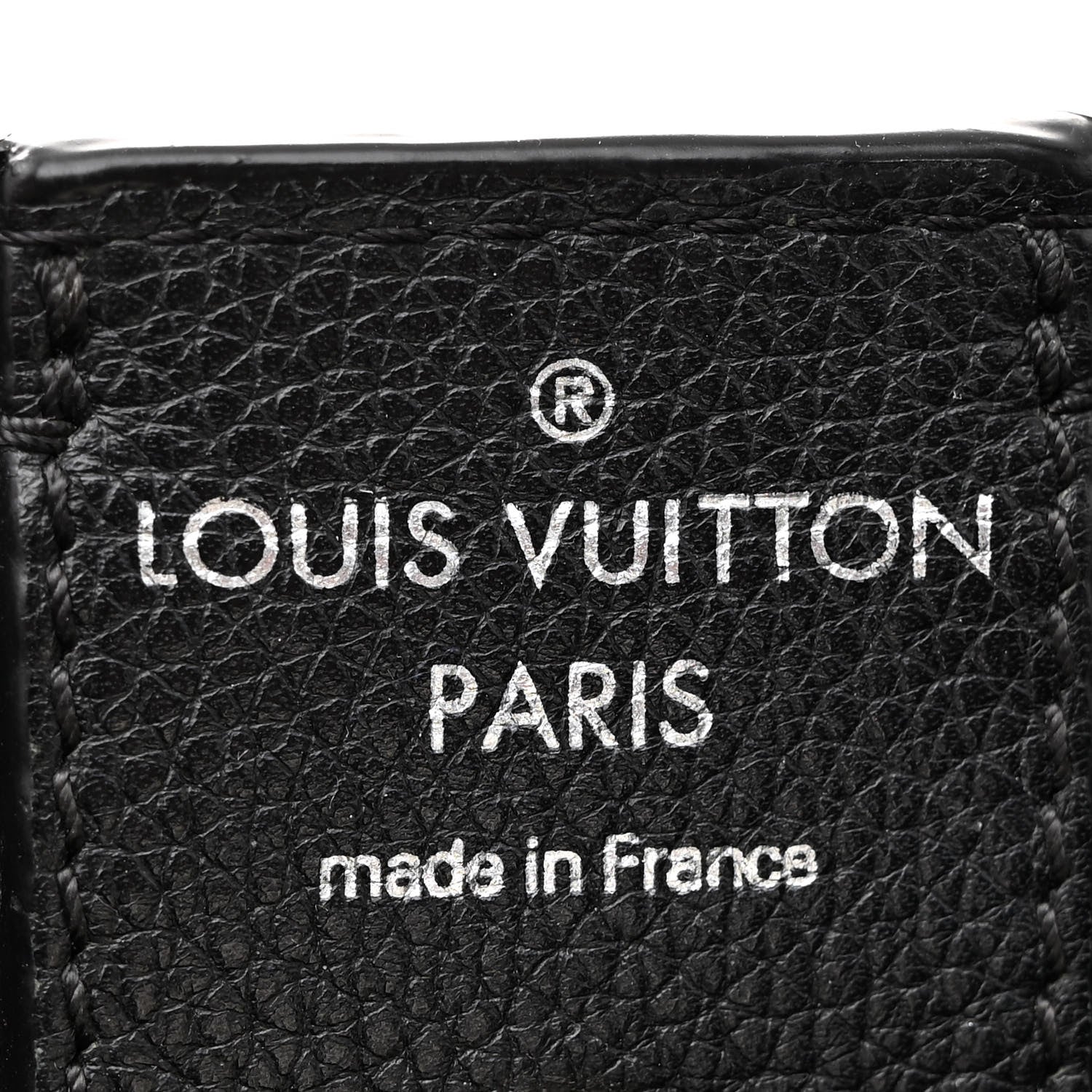 Louis Vuitton Calfskin Lockme Cabas Black 6 of 17