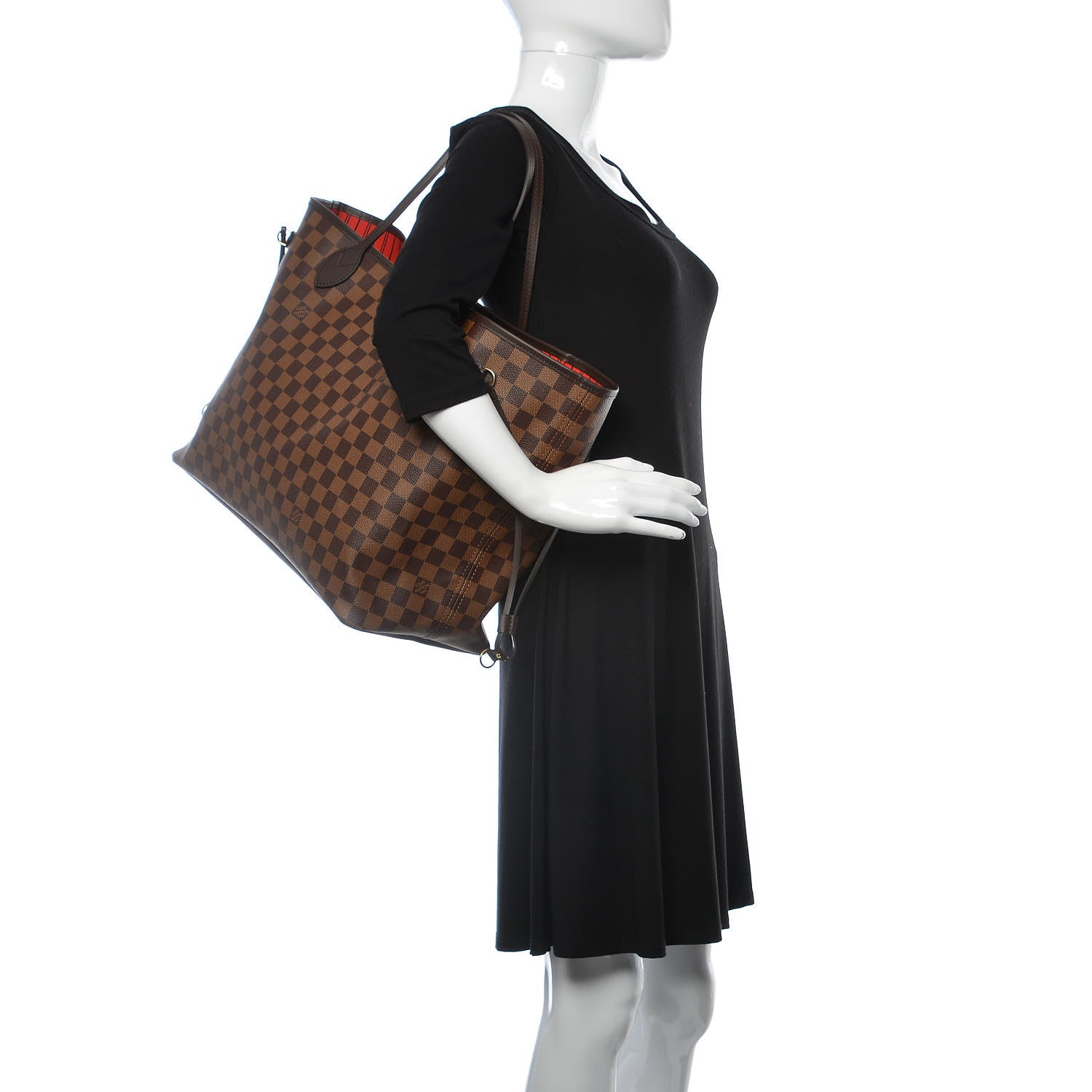Louis Vuitton Damier Ebene Neo Neverfull GM 2 of 10