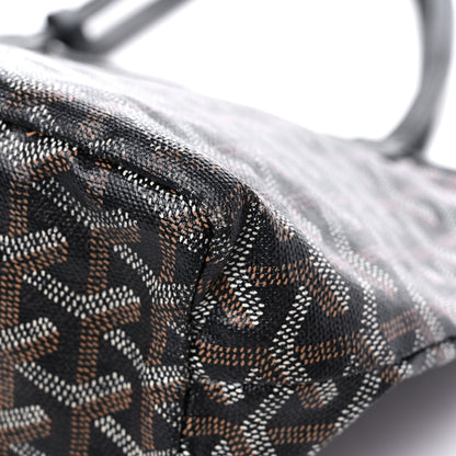 Goyard Goyardine Saint Louis Junior Jr PM Tote Black 9 of 22