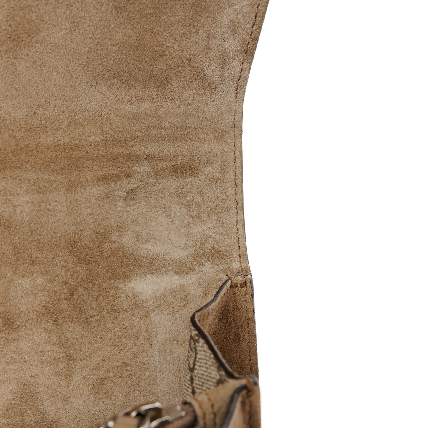 GG Supreme Monogram Medium Dionysus Shoulder Bag Taupe