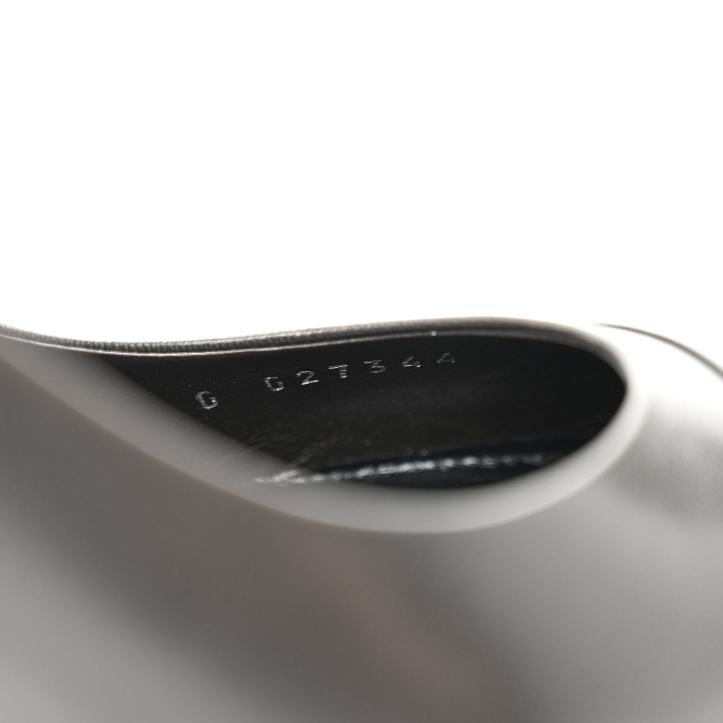 Lambskin Cap Toe CC Slingback Heels 39.5 Dark Grey Black