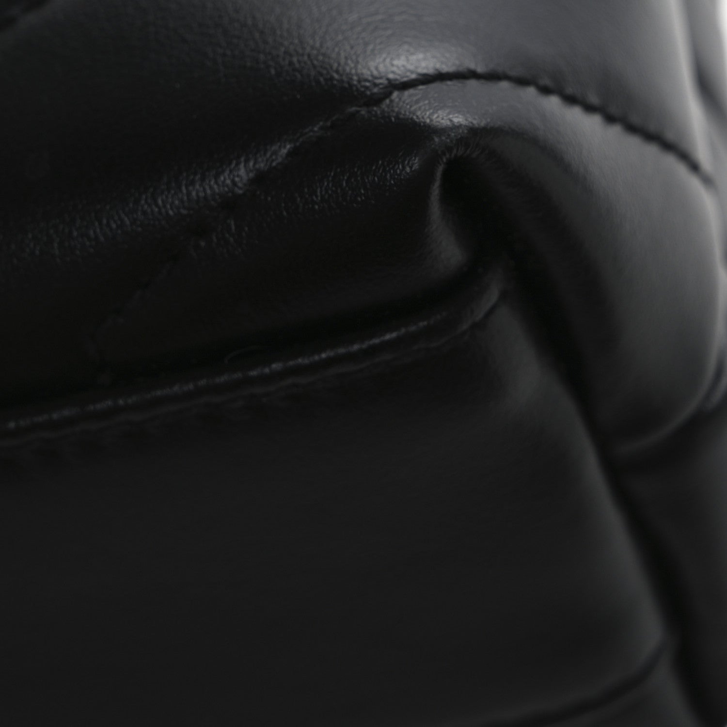 Saint Laurent Calfskin Y Quilted Monogram Monochrome Toy Loulou Crossbody Bag Black 13 of 13