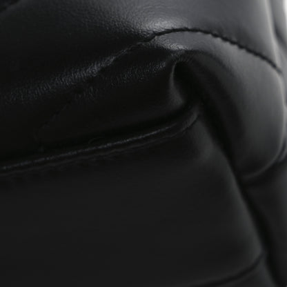 Saint Laurent Calfskin Y Quilted Monogram Monochrome Toy Loulou Crossbody Bag Black 13 of 13