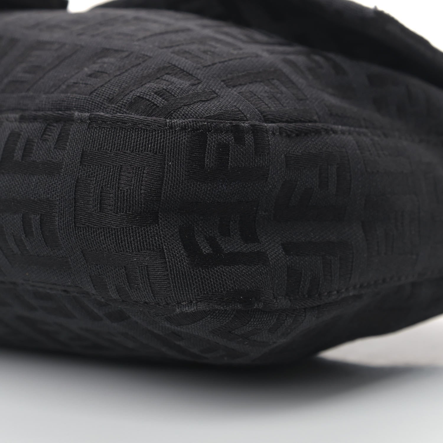Fendi Zucchino Baguette Black 9 of 14