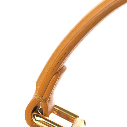 Fendi Nappa Mini Peekaboo Iconic Satchel Giallo Syrup 20 of 21