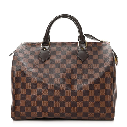 Louis Vuitton Damier Ebene Speedy 30 1 of 13