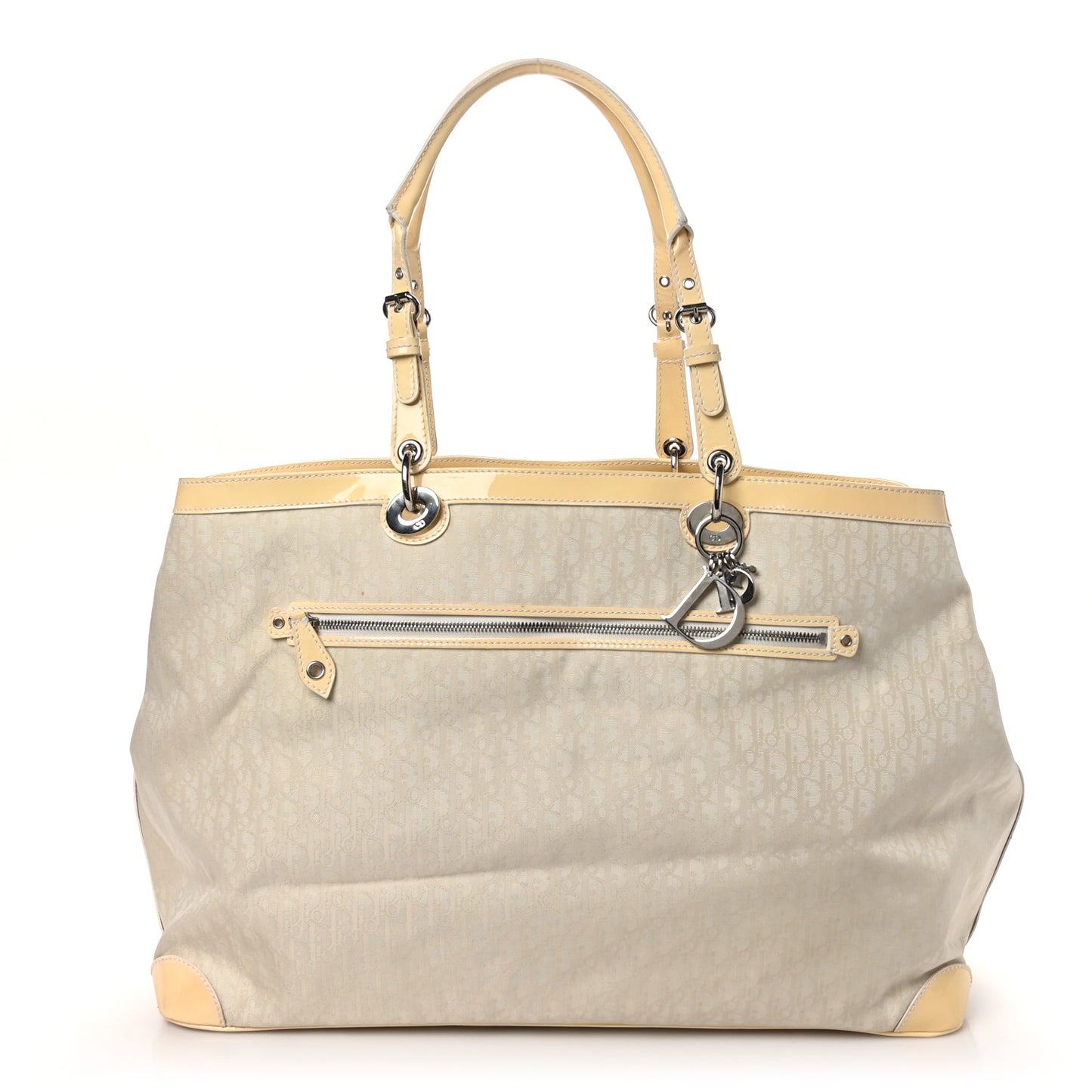 Monogram Patent Tote Ivory