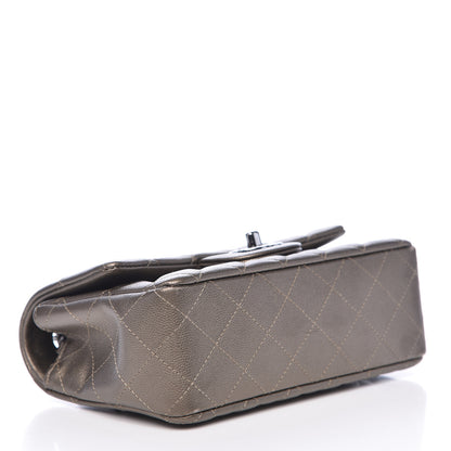 Chanel Metallic Caviar Quilted Mini Rectangular Flap Bronze 4 of 17
