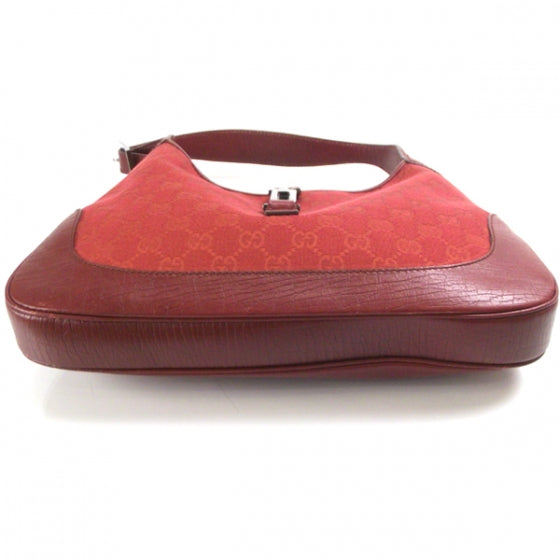 Gucci Monogram GG Signature Jackie O Red 4 of 12