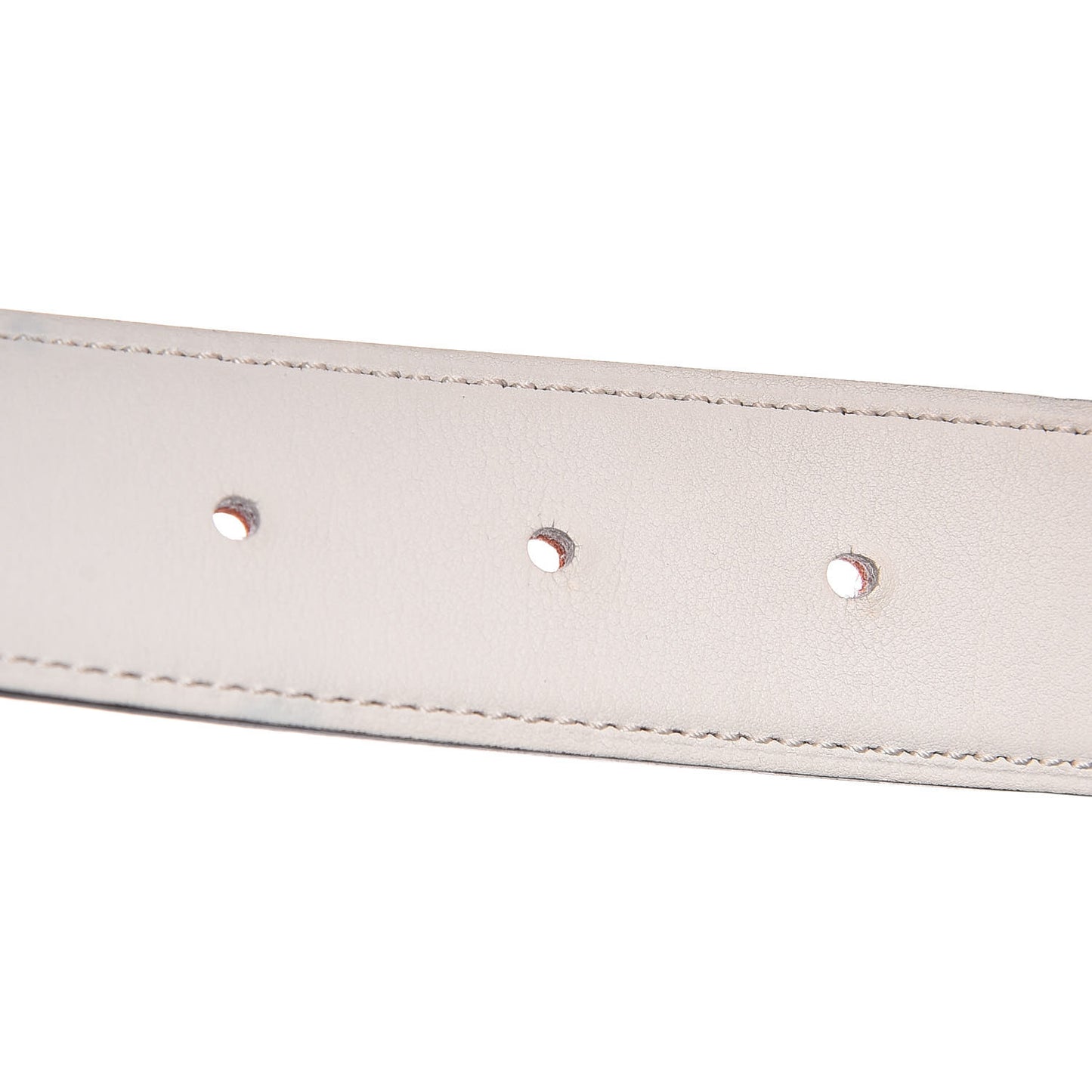 Epsom Swift 32mm H Belt Strap 85 Orange Craie