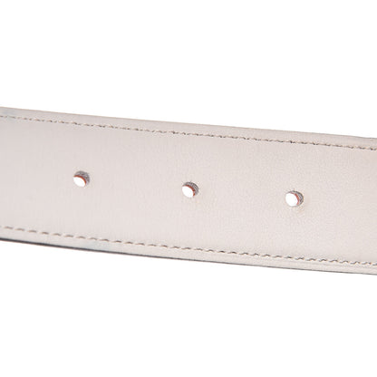 Hermes Epsom Swift 32mm H Belt Strap 85 Orange Craie 5 of 8