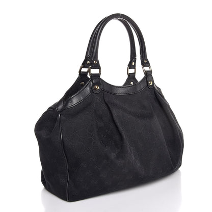 Gucci Monogram Medium Sukey Black 3 of 7
