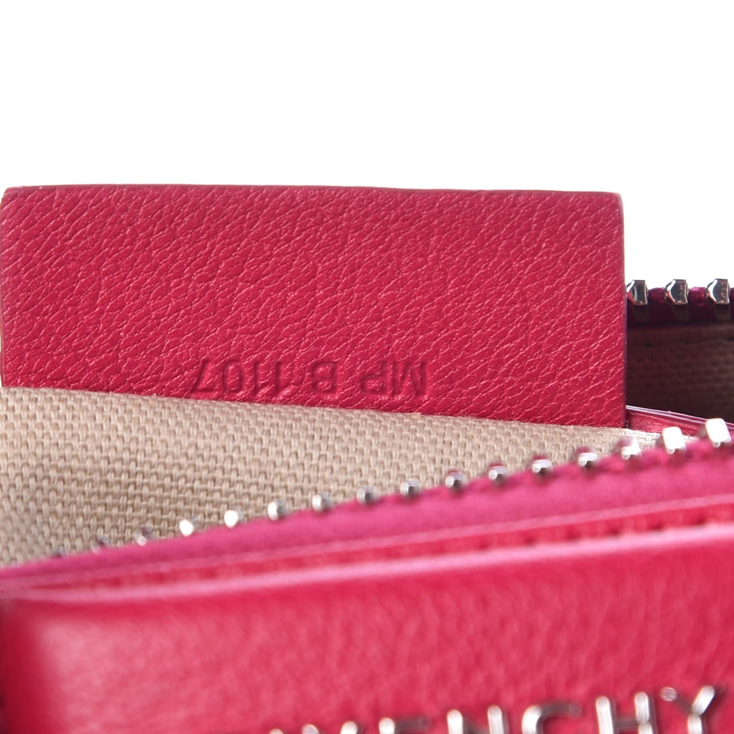 Sugar Goatskin Mini Antigona Fushia