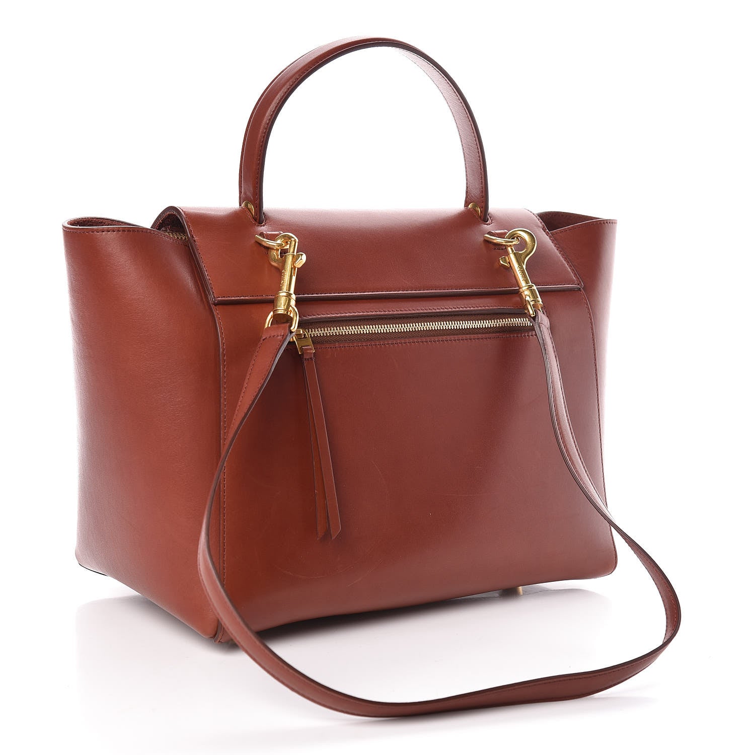 Celine Natural Calfskin Mini Belt Bag Teck 3 of 13