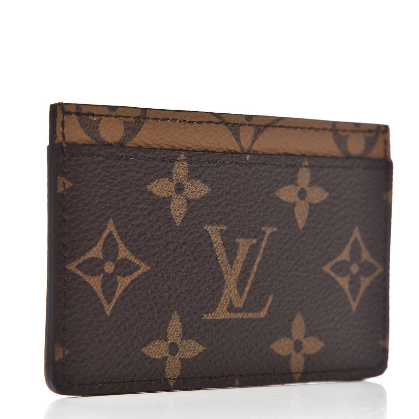 Reverse Monogram Card Holder