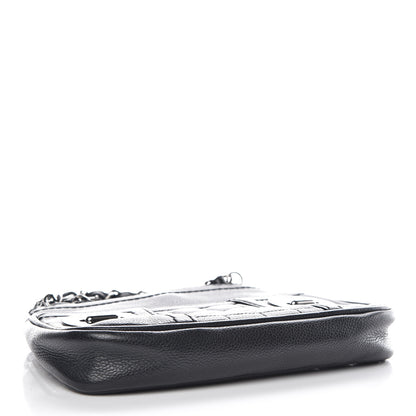 Chanel Caviar Square Quilted Shoulder Bag Black 4 of 9