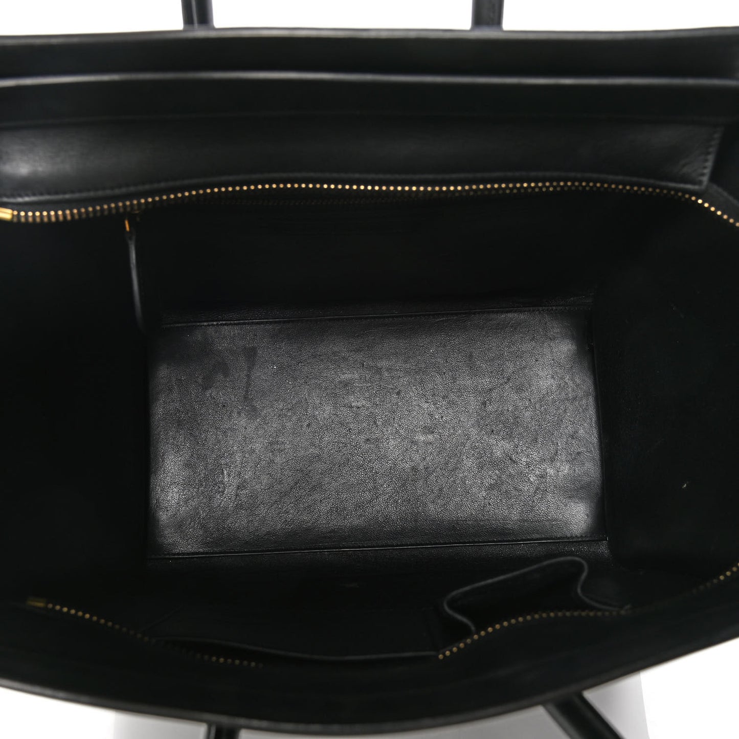 Smooth Calfskin Mini Luggage Black