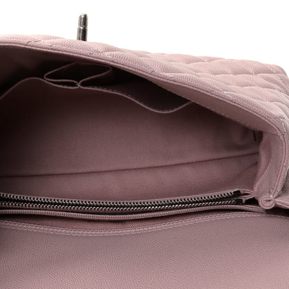 Chanel Caviar Quilted Small Coco Handle Flap Light Pink 4 of 11