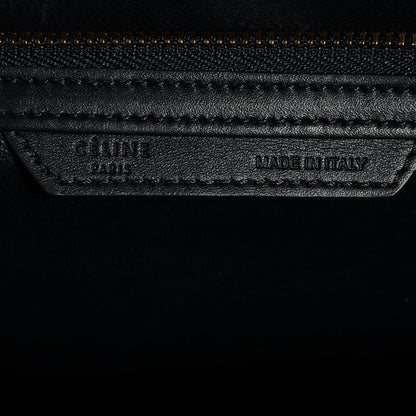 Celine Smooth Calfskin Micro Luggage Black 6 of 8