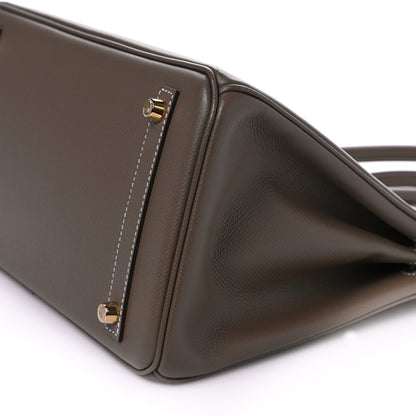 Hermes Epsom Birkin 30 Etoupe 10 of 11
