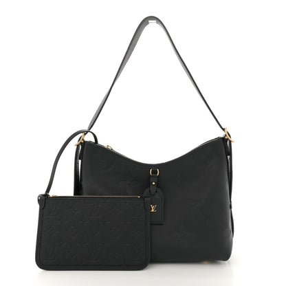 Louis Vuitton Empreinte Carryall PM Black 3 of 12