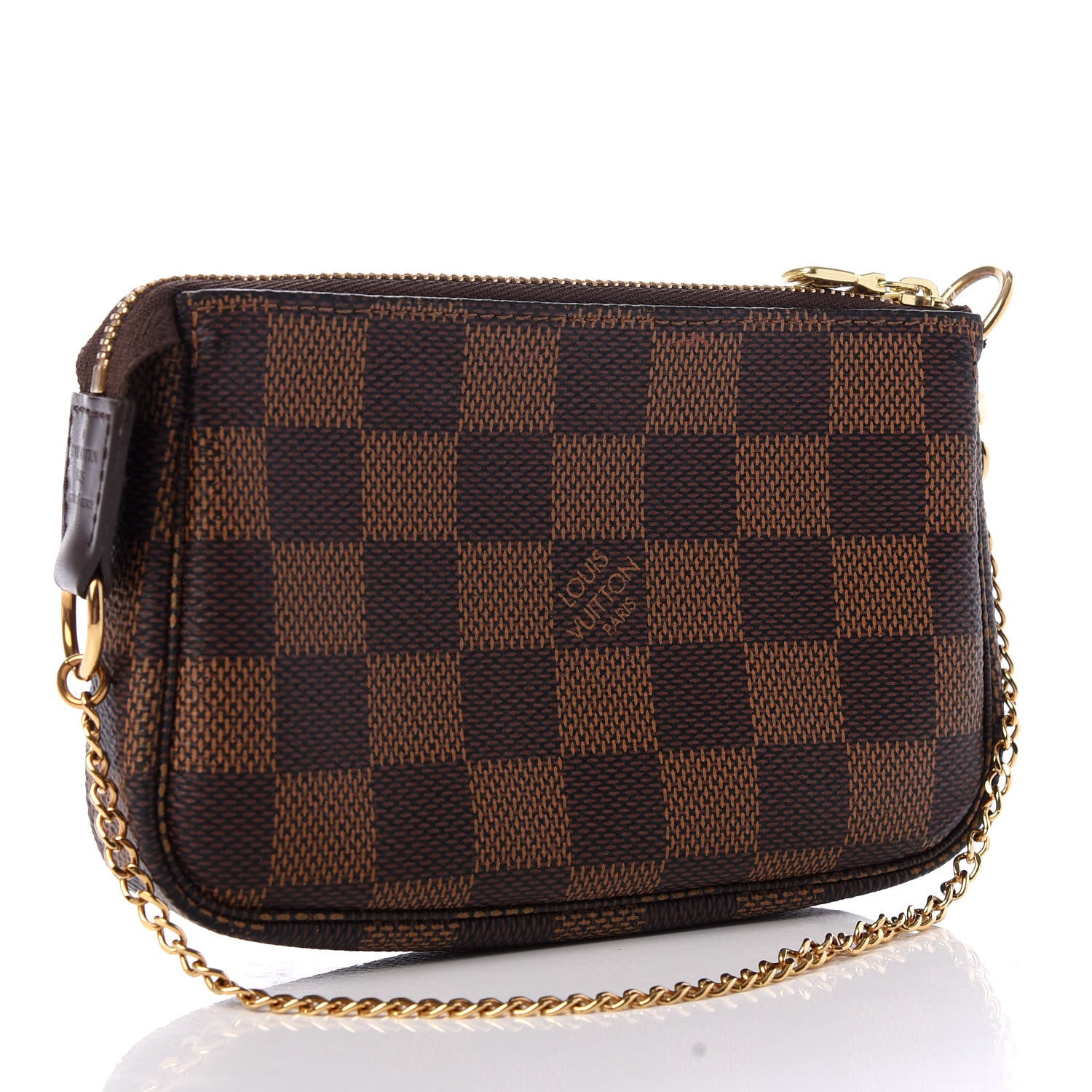 Louis Vuitton Damier Ebene Mini Pochette Accessories 3 of 7