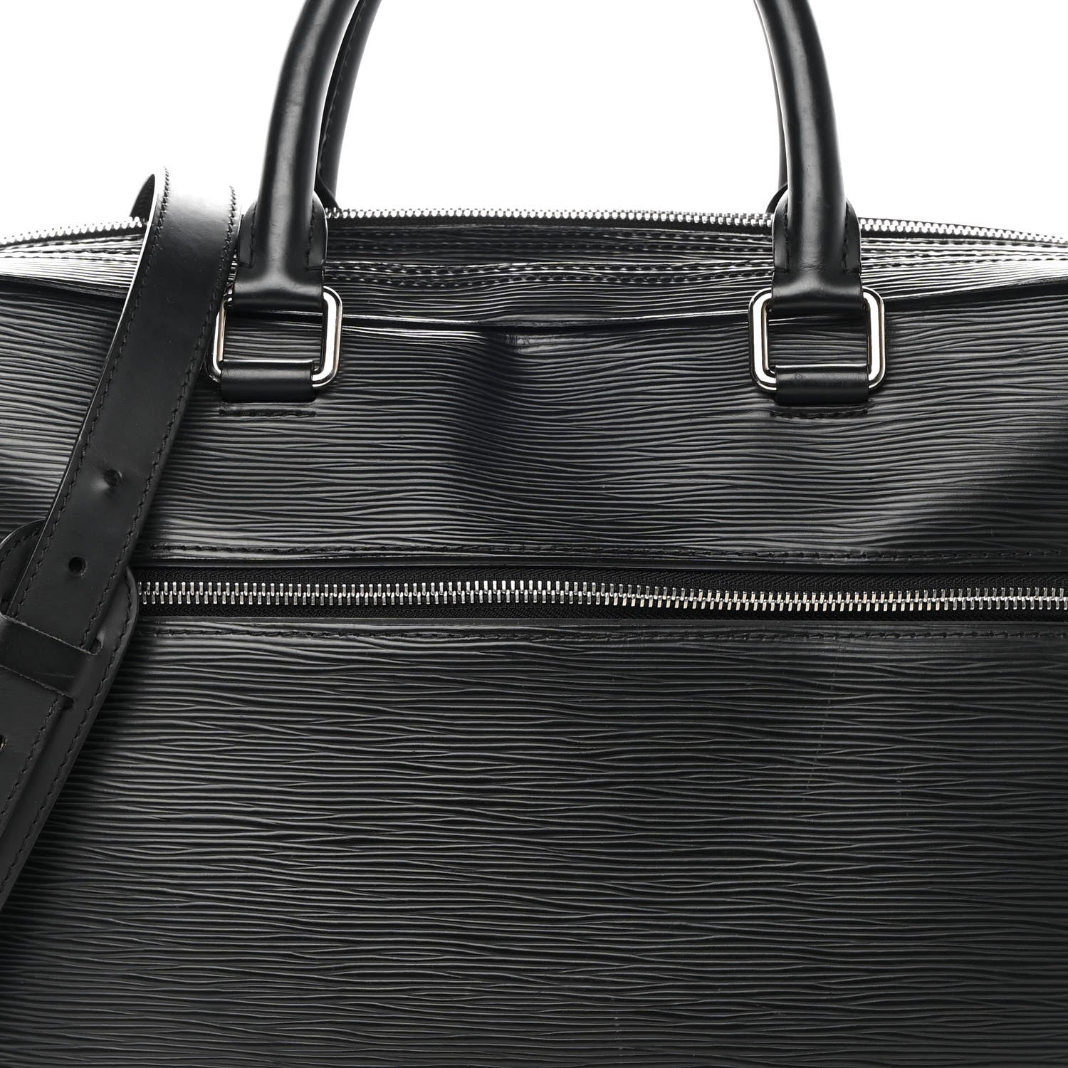 Louis Vuitton Epi Brooks Briefcase Black 8 of 20