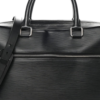 Louis Vuitton Epi Brooks Briefcase Black 8 of 20