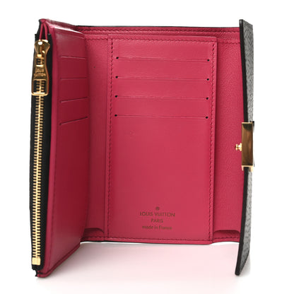 Louis Vuitton Taurillon Capucines Compact Wallet Black 5 of 11