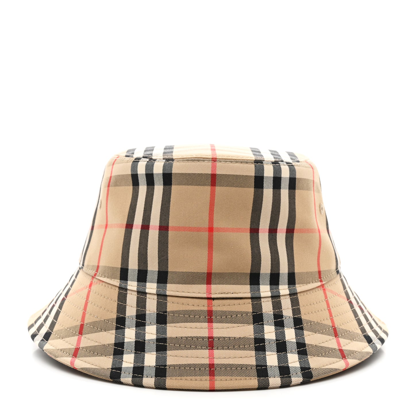 Technical Cotton Vintage Check Bucket Hat M Archive Beige