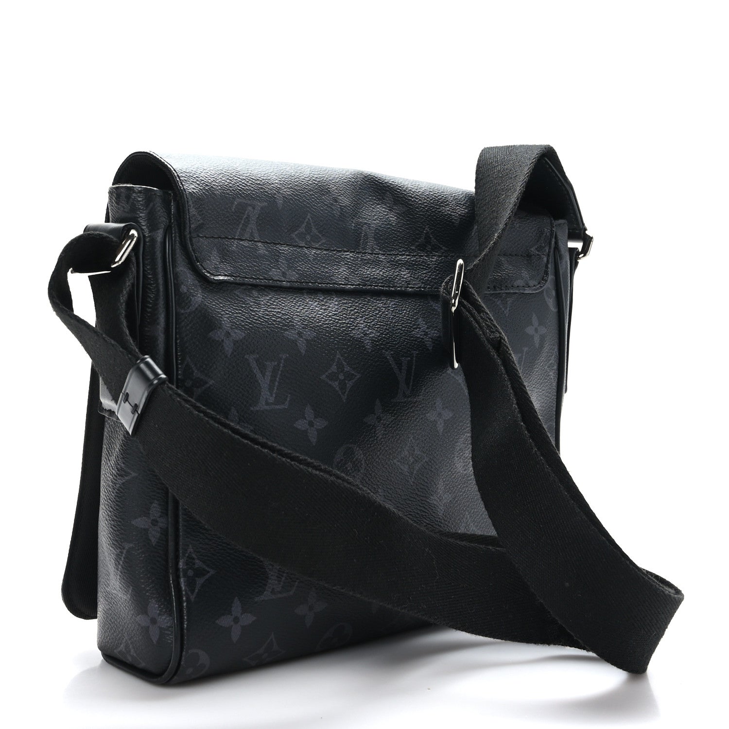 Louis Vuitton Monogram Eclipse District PM Black 3 of 8
