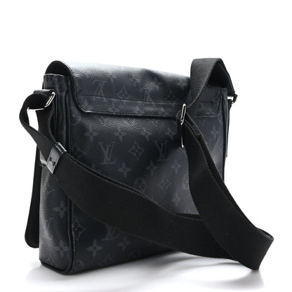 Louis Vuitton Monogram Eclipse District PM Black 3 of 8