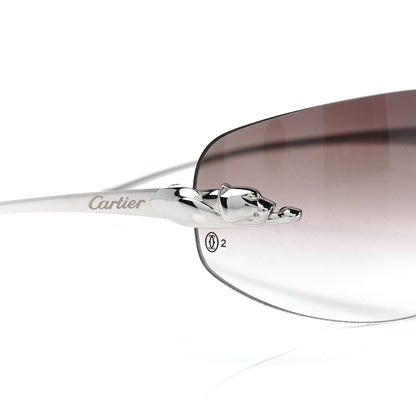 Cartier Panthere De Cartier Sunglasses Grey 7 of 8