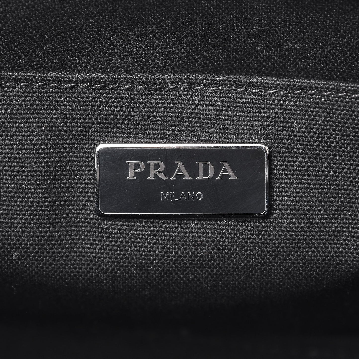 Canvas Canapa Small Piume Tote Nero Black