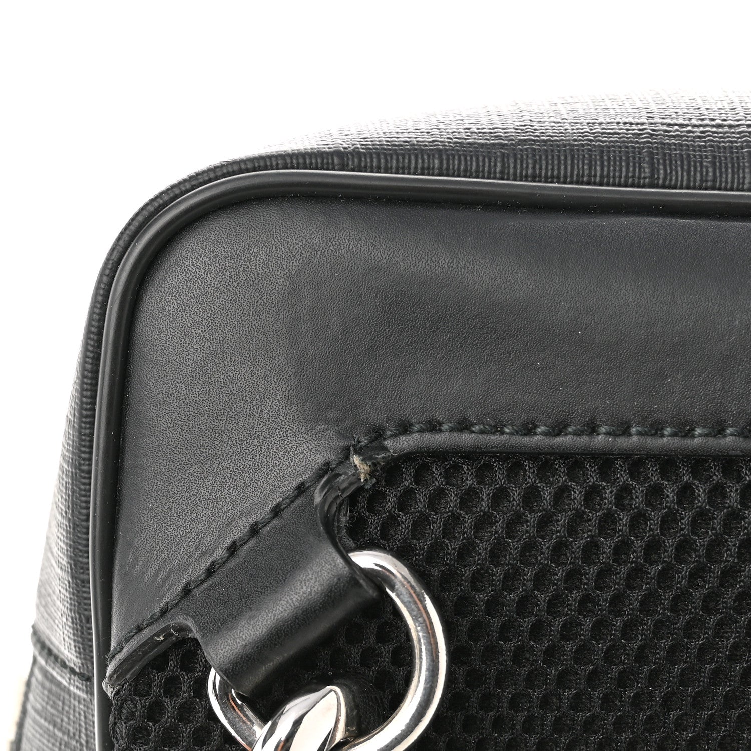 Gucci GG Supreme Monogram Web Belt Bag Black Grey 11 of 11