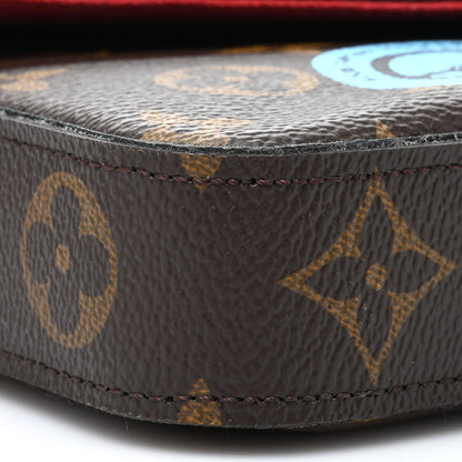 Louis Vuitton Monogram World Tour Pochette Felicie 7 of 8