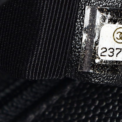 Chanel Caviar Quilted New Medium Boy Flap So Black 7 of 9