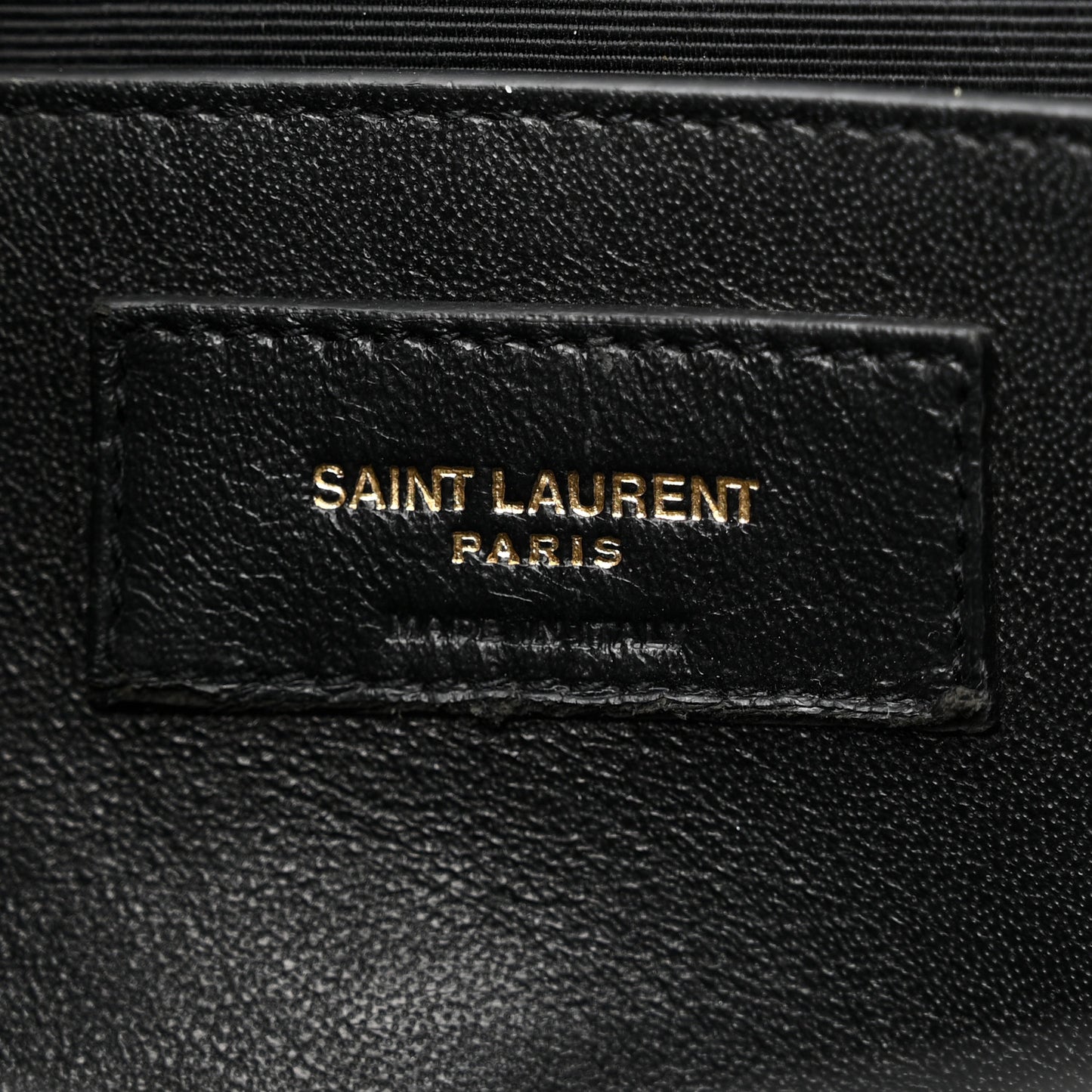 Grain De Poudre Medium Classic Monogram Kate Satchel Black