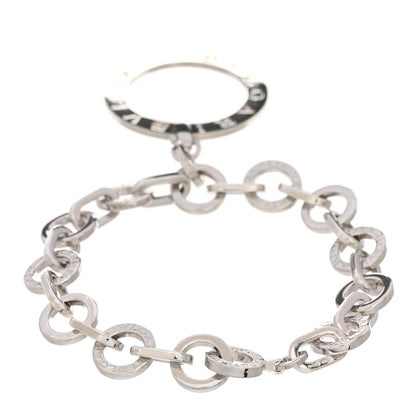Bulgari Sterling Silver BVLGARI BVLGARI Link Charm Bracelet 2 of 3