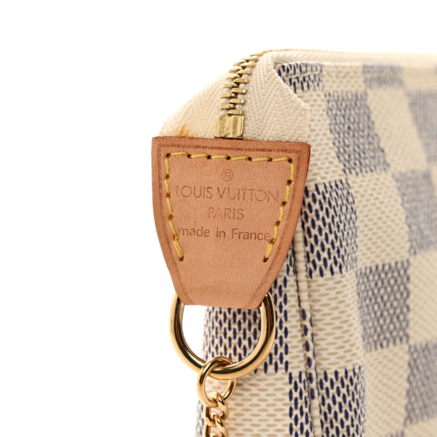 Louis Vuitton Damier Azur Mini Pochette Accessories 5 of 7