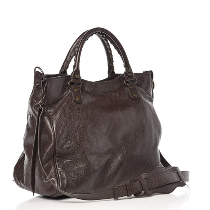 Balenciaga Agneau Classic Hardware Velo Charbon 4 of 9