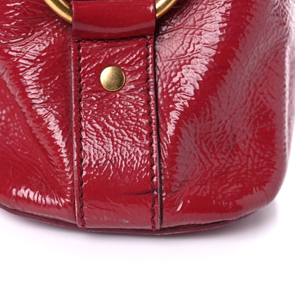 Saint Laurent Patent Calfskin Medium Muse Red 10 of 32